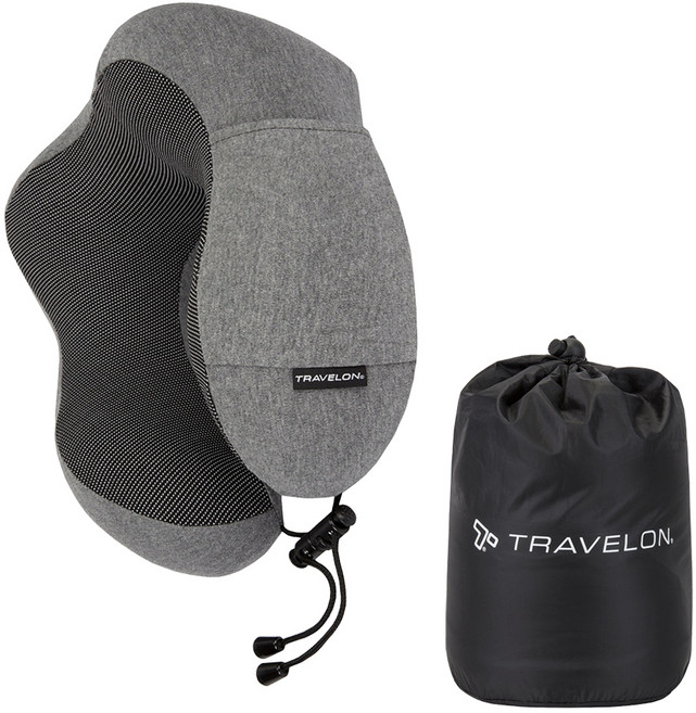 TRAVELON 旅行記憶頸枕 附收納袋 TL-13483