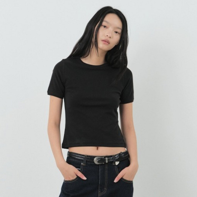 citybreeze 女款棉質圓領修身短袖T恤 CTH3TS12