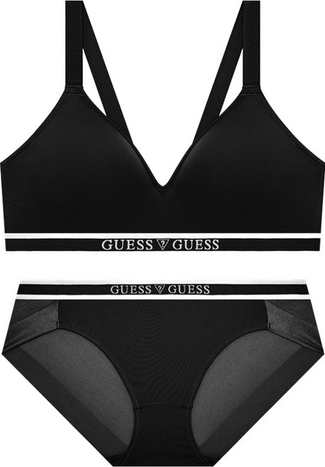 GUESS UNDERWEAR AeroCool 標誌外露褲邊無鋼圈內衣 內褲