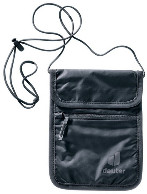 deuter SECURITY WALLET II隱藏式錢包 3950126, 黑色, 1個