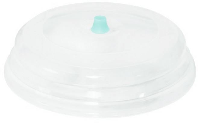 SiliPot 鉑金矽膠微波折疊保鮮蓋 L(25 x 25 x 8.5cm) 薄荷綠 1個