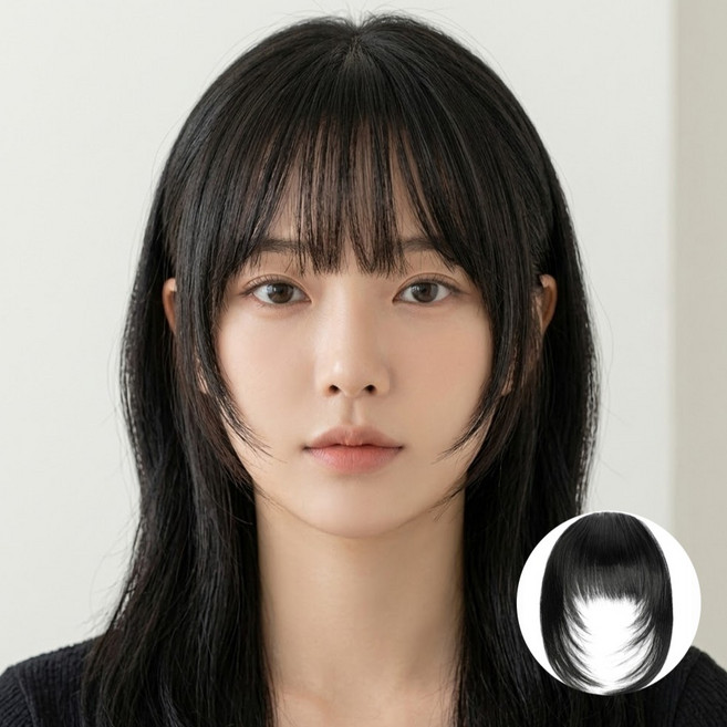 Alleophom 女性用髮際線瀏海假髮 L264-0072