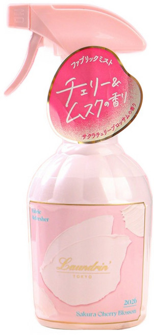 Laundrin' 朗德林 衣物香氛噴霧 櫻花, 1個, 370ml