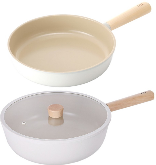 nEOFLam FIKA 2件套鍋具組, 白色, 混合套裝, 1套