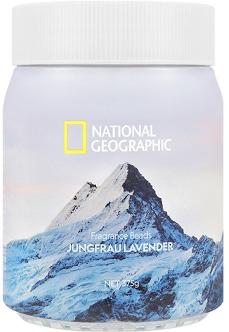 NATIONAL GEOGRAPHIC 國家地理 香氛珠除臭劑, 375g, 1個, 少女峰薰衣草