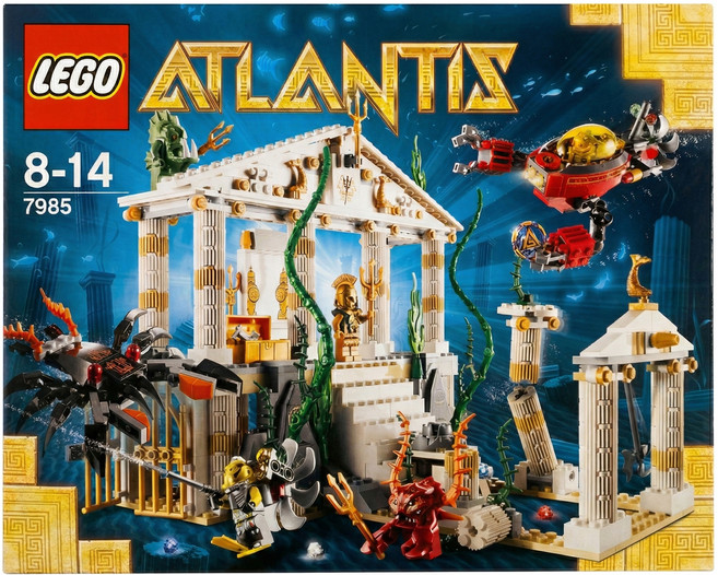LEGO 7985 亞特蘭提斯神殿, 1個
