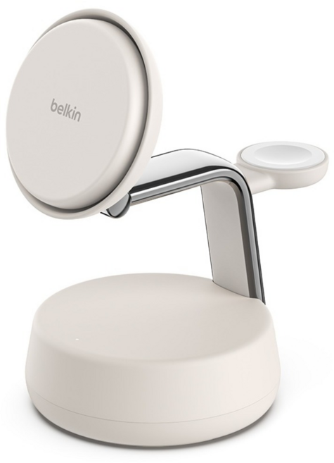 belkin 貝爾金 UltraCharge Pro 3合1 充電座 磁吸 沙色 2年保固