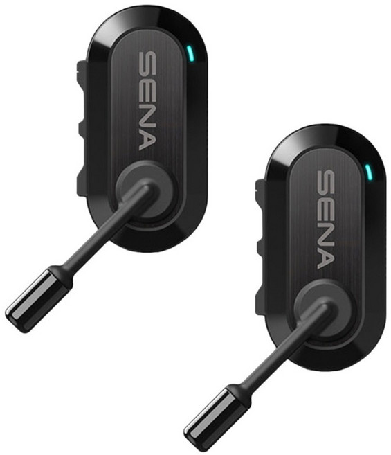 SENA BiKom 20 超輕量網狀對講耳機 2入組 黑色, 1套, SBT-BIKOM20-02D