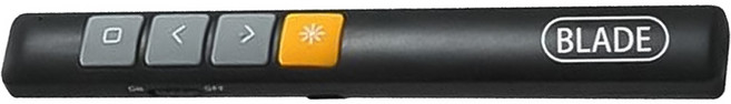 BLADE 簡報翻頁指示筆 T561, 1個, 黑色