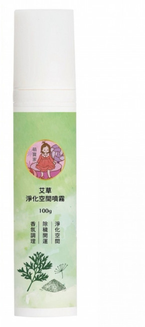 MINNA BAO 萌寶家 淨化空間噴霧, 100g, 1個, 艾草