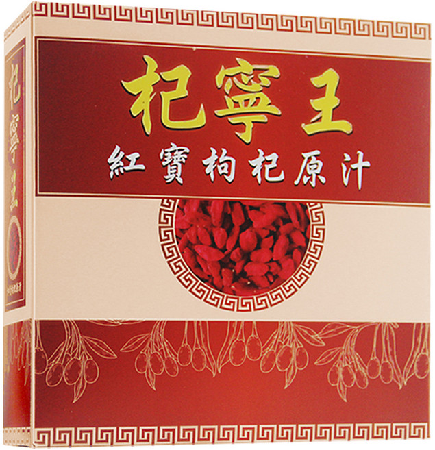 杞寧王 紅寶枸杞原汁 10個裝, 1套, 200ml