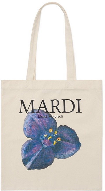 Mardi Mercredi CANVAS BAG LILIES 04