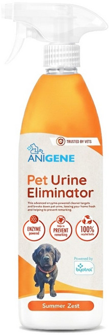ANIGENE 愛立潔 酵素除尿去污噴劑 寵物環境專用, 1個, 750ml