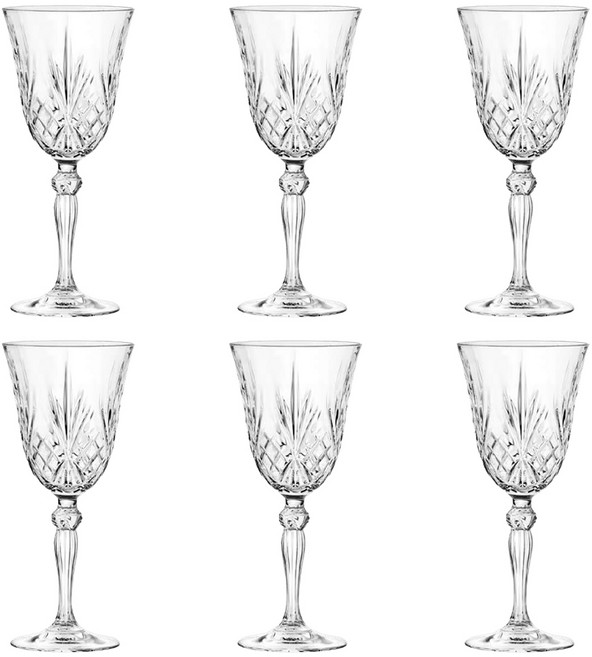 RCR Melodia 高腳杯 6入組, 1套, 210ml