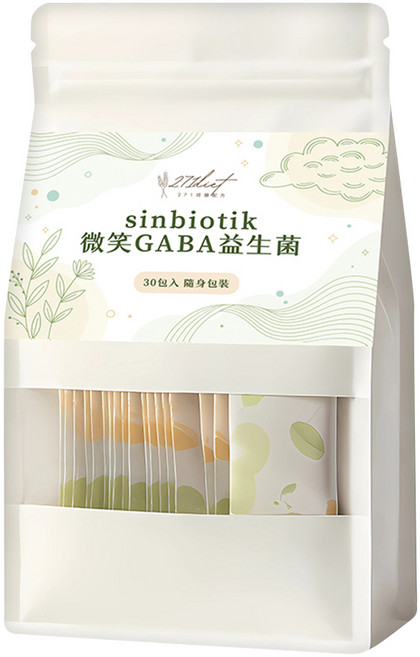 271diet sinbiotik 微笑GABA益生菌(隨身包款式隨機), 60g, 1套