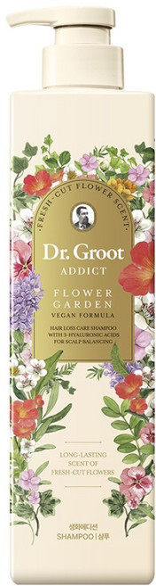 Dr.Groot 健髮專家 Addict 鮮花限定版洗髮精, 1個, 680ml