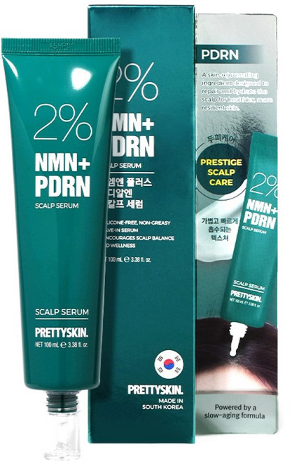 PRETTYSKIN. NMN+ PDRN 頭皮精華液, 1個, 100ml