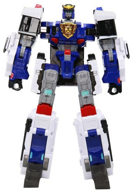 MINIFORCE 迷你特工隊 超級戰警 戰鋒鐵衛 SM84412, 藍白黑, 1個