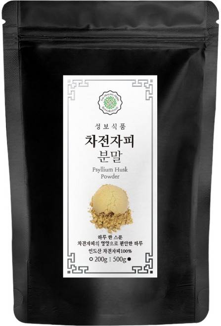 聖寶食品 車前子殼粉, 500g, 1個