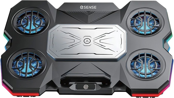 ESENSE 逸盛 I5 極度酷冷半導體筆電散熱墊 黑色 1個