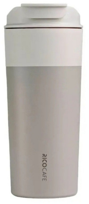 Rico 瑞可 GSC日日杯/環保杯/隨行杯/保冰保溫瓶 陶瓷塗層, 燕麥奶茶, 1個, 600ml