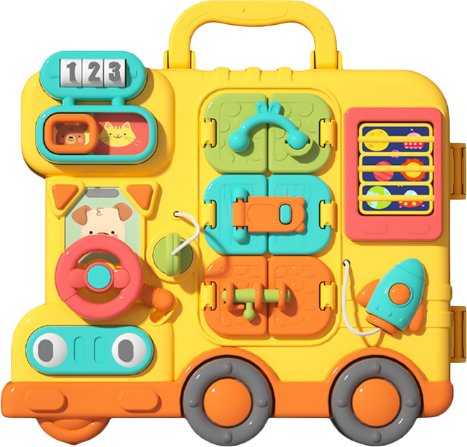 PLAYFUL TOYS 頑玩具 益智忙碌書, 混和顏色, 1個