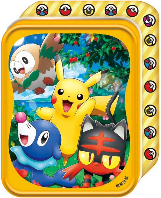 PoKeMoN 寶可夢 鐵盒拼圖, 寶可夢 C, 1個, 30片