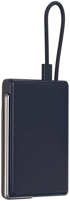 VOORCA 超薄10000mAh 磁吸行動電源 Type-C, 深藍色, PDB-565
