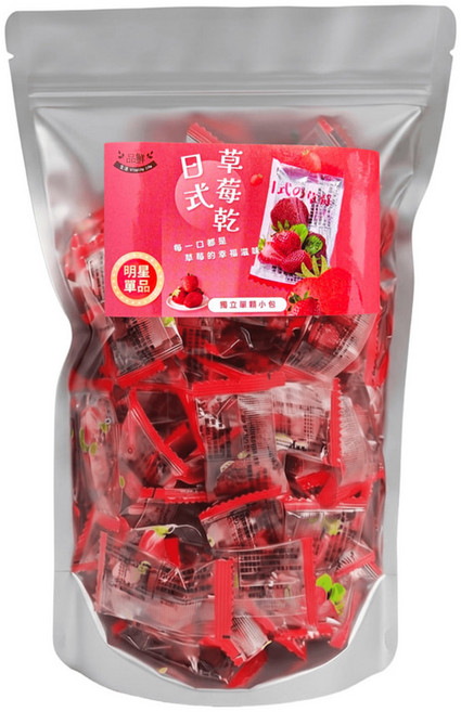 Vitality life 品鮮生活 日式草莓果乾, 300g, 1個