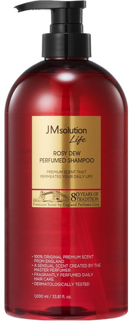 JMsolution Life ROSE DU 香氛洗髮精 花香玫瑰, 1個, 1L