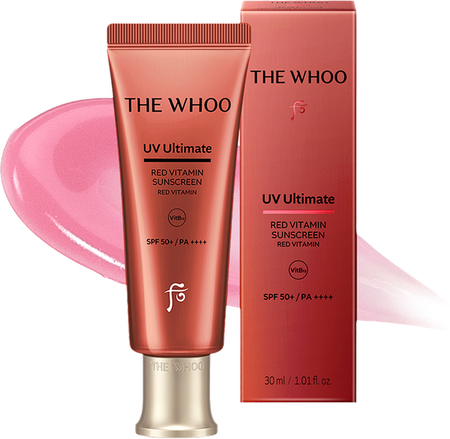 더후 유브이 얼티밋 레드 비타민 선크림 SPF 50+ PA++++, 1개, 30ml