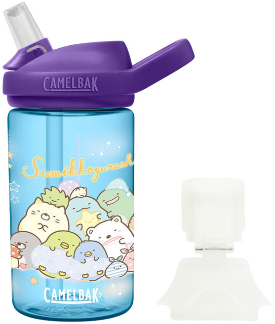 CAMELBAK eddy+ 400ml 兒童吸管運動水瓶 角落小夥伴 抱抱睡衣 + 防塵蓋 全新改款 1個