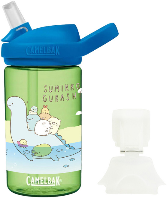 CAMELBAK eddy+ 400ml 兒童吸管運動水瓶 角落小夥伴 蜥蜴寶寶 + 防塵蓋 全新改款 1個