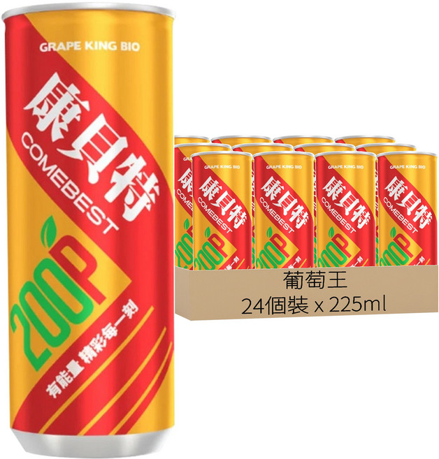 葡萄王 康貝特200P EX, 24個裝