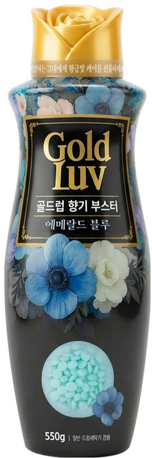 GoldLuv 織物香氛增強劑 翡翠藍, 550g, 1個