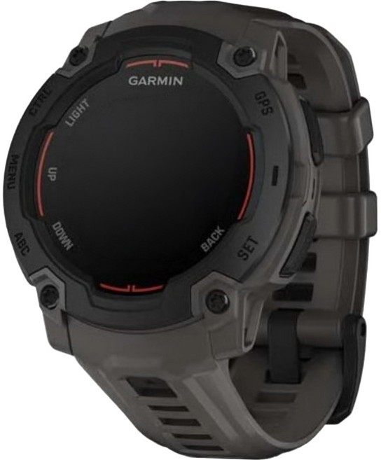 GARMIN Instinct E 本我系列 GPS智慧腕錶 45mm, 極致黑, 23mm, GPS + 藍牙