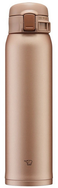 ZOJIRUSHI 象印 不鏽鋼超輕量保溫杯 SM-SR60E, NM 香檳金, 1個, 600ml