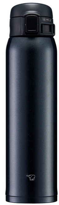 ZOJIRUSHI 象印 不鏽鋼超輕量保溫杯 SM-SR60E, BC 時尚黑, 1個, 600ml
