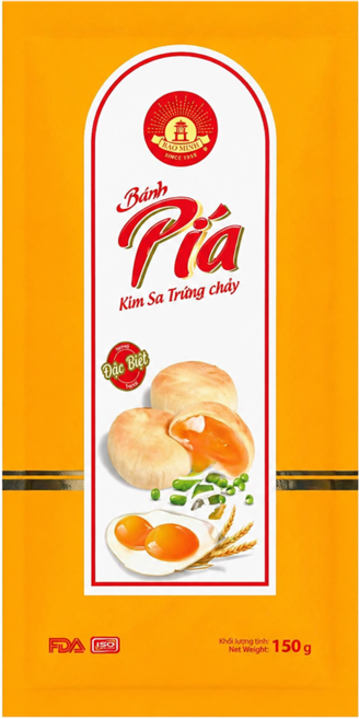 BAO MINH 流沙蛋黃派, 150g, 1包