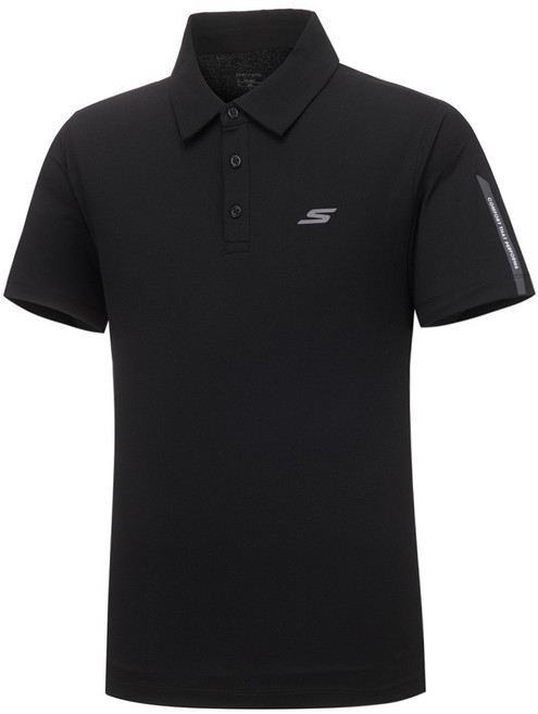 SKECHERS 男士Polo短袖T恤 SP3MTCDM05