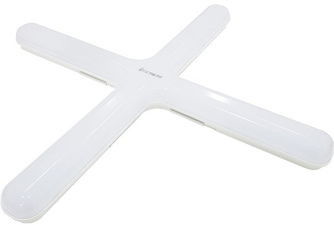 Solarluce The Fit LED十字吸頂燈 60W 600 x 600 mm, 白色 + 白光