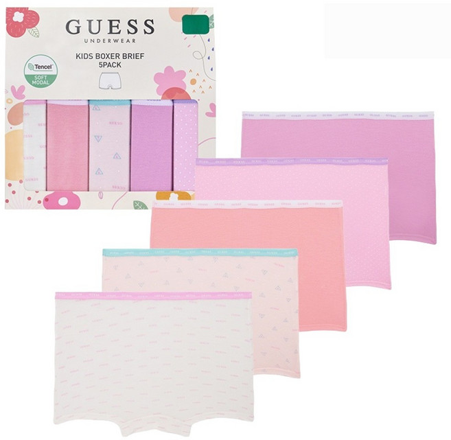 GUESS UNDERWEAR 莫代爾平口內褲 5件套組