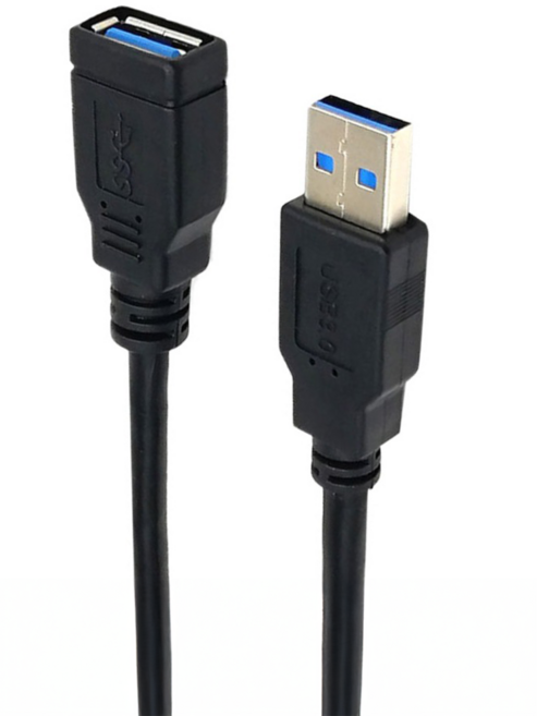 DTAudio USB 3.0 高速延長線 KU-A01, 1個, 50cm
