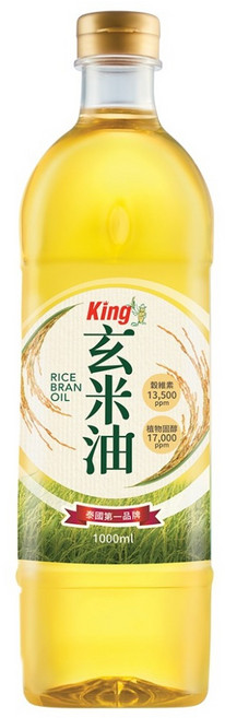 Kingriceoil 國王玄米油, 1個, 1L