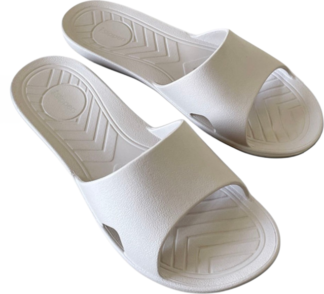 TAIWAN SLIPPER 台灣犀利趴 台灣製 日光系列 一體成型輕巧室內拖鞋, 奶茶色, 1雙