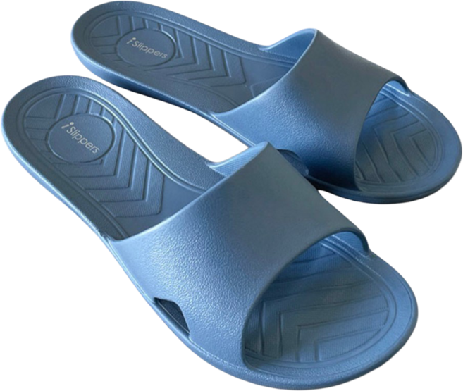 TAIWAN SLIPPER 台灣犀利趴 台灣製 日光系列 一體成型輕巧室內拖鞋, 湛藍色, 1雙