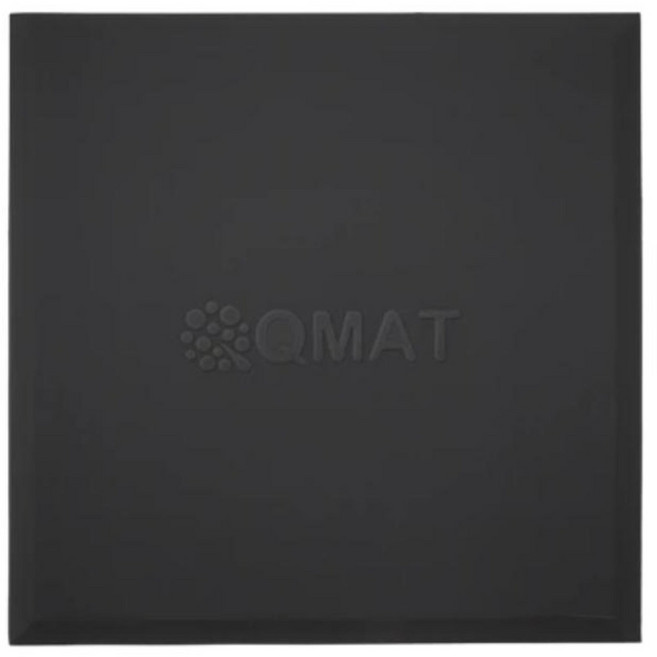 QMAT 台灣製 超慢跑墊 運動跪墊, 黑色, 1個