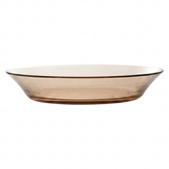 Corelle Brands 康寧餐具 PYREX 透明耐熱玻璃湯盤, 晶彩, 1個