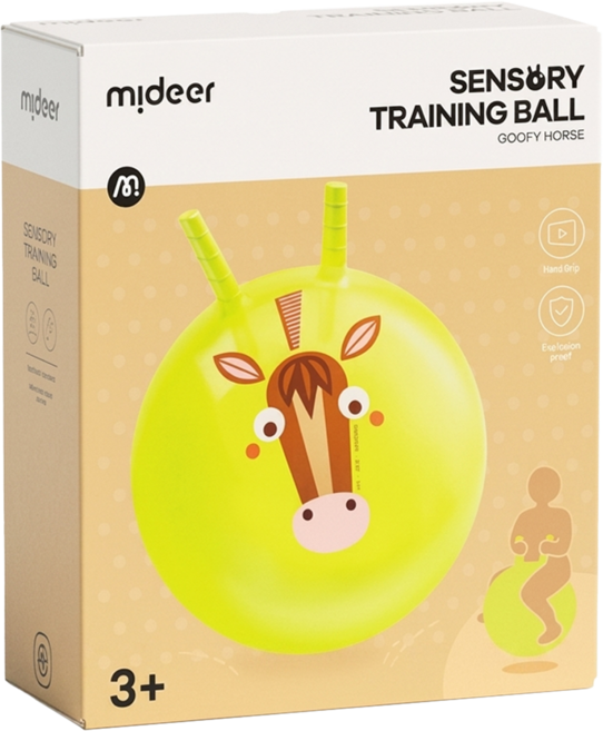mideer 感統訓練墩墩球, 呆呆馬, 1個