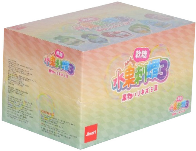 Jinart 水果刺蝟3代軟糖 公仔 6件組, 1套